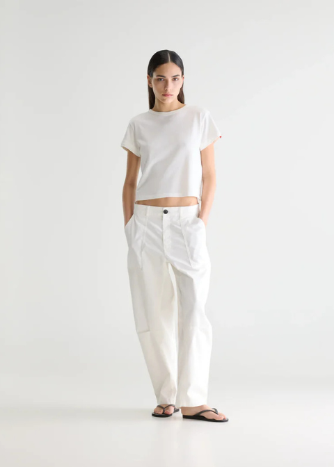 Pantalón BELLEROSE blanco