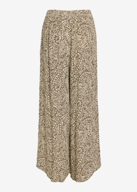 Pantalón VILA crudo cachemir goma