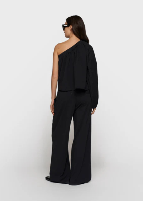 Pantalón 10DAYS negro goma cintura