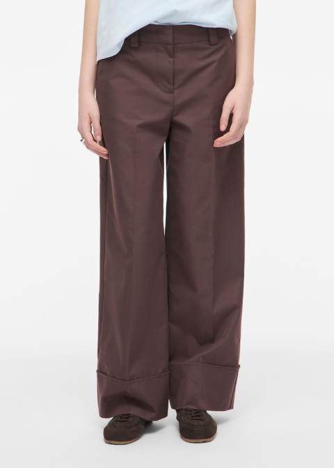 Pantalón ROUGE EDIT ancho tiro medio