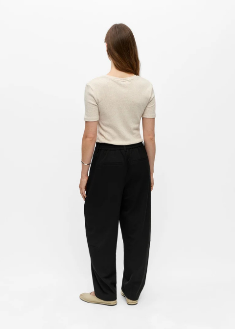 Pantalón OBJECT negro barrel