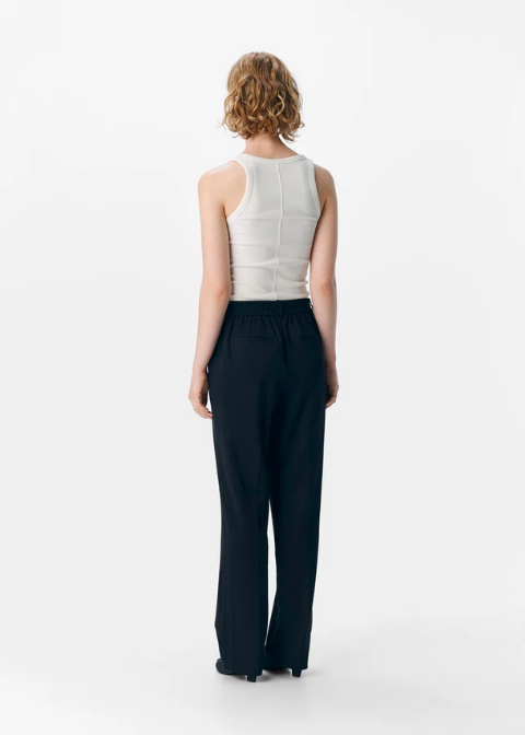 Pantalón OBJECT negro recto