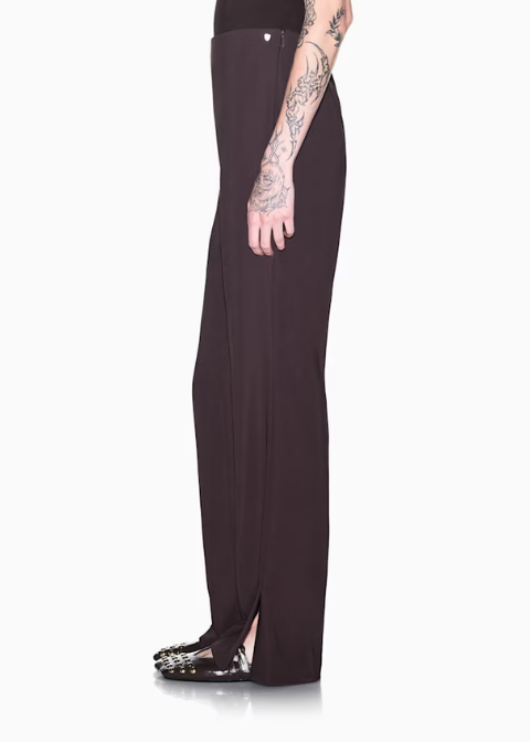 Pantalón ARMANI EXCHANGE tiro alto y tejido crepé