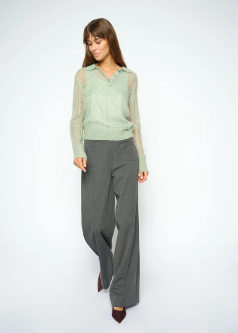 Pantalón MOS MOSH recto gris