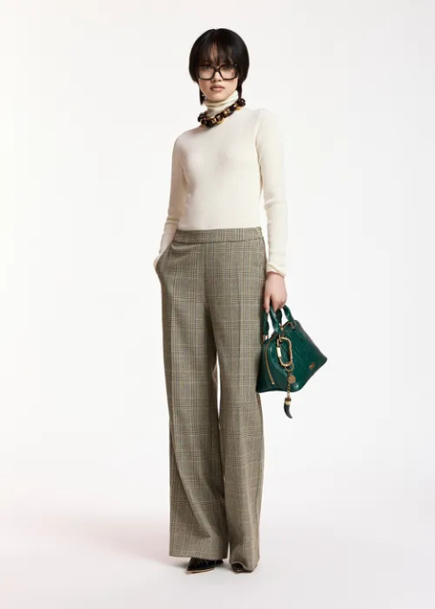 Pantalón ESSENTIEL cuadro gales