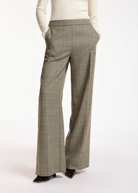 Pantalón ESSENTIEL cuadro gales