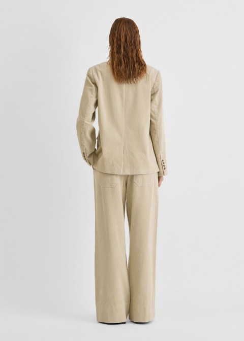 Pantalón ROUGE EDIT crudo pana