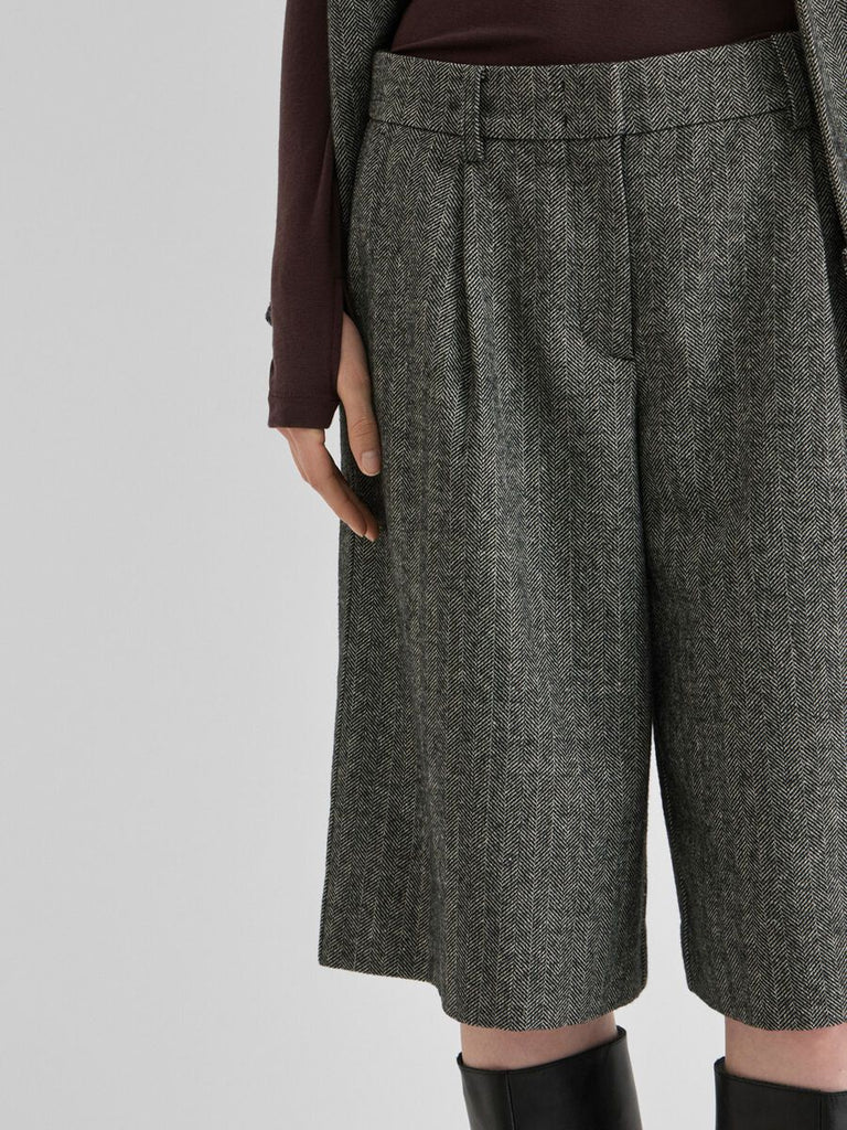 Bermuda ROUGE EDIT gris espiga