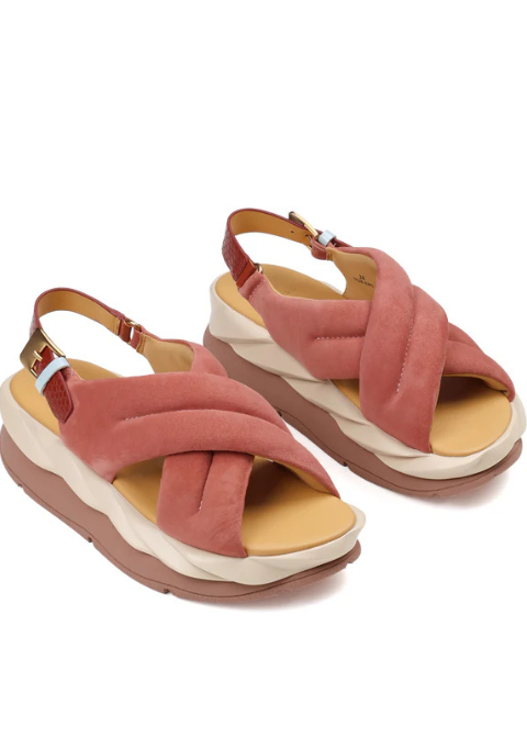 Sandalia 4CCCCEES rosa ante