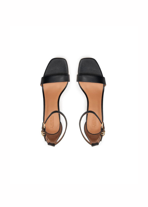 Sandalia RALPH LAUREN negro piel