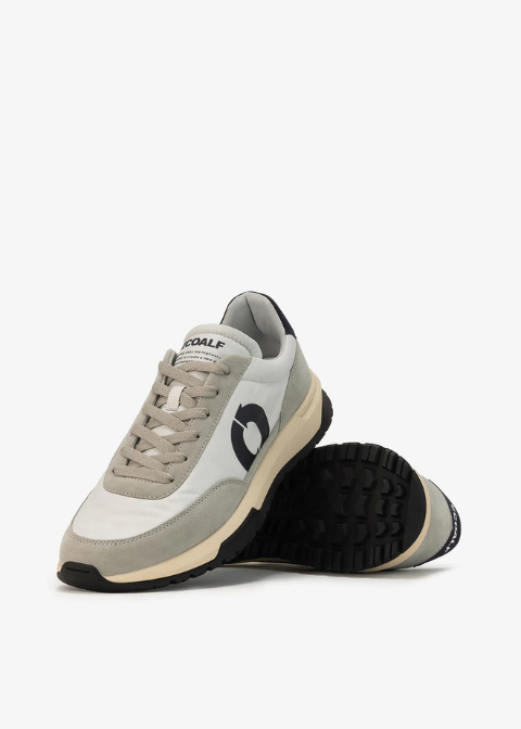 Zapatillas gris nylon logo