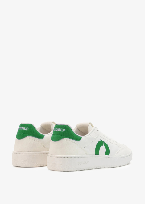 Zapatillas blancas logo verde