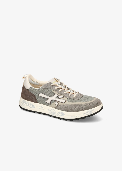 Zapatilla PREMIATA verde antelina