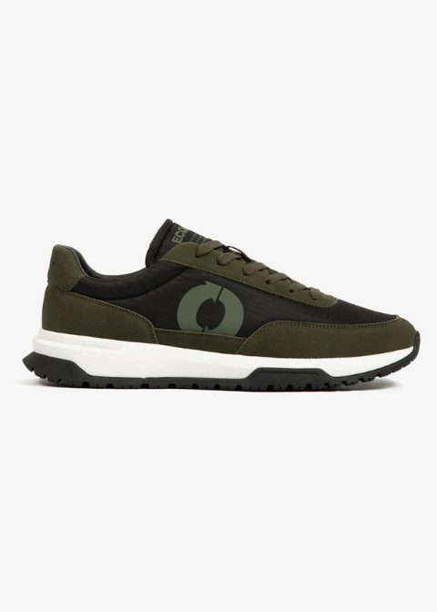 Zapatillas ECOALF negras y verde caqui