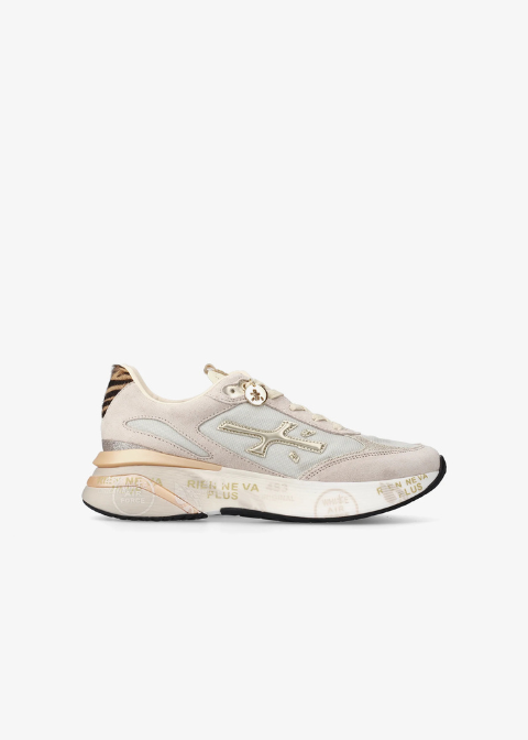 Zapatillas PREMIATA nylon detalle plata
