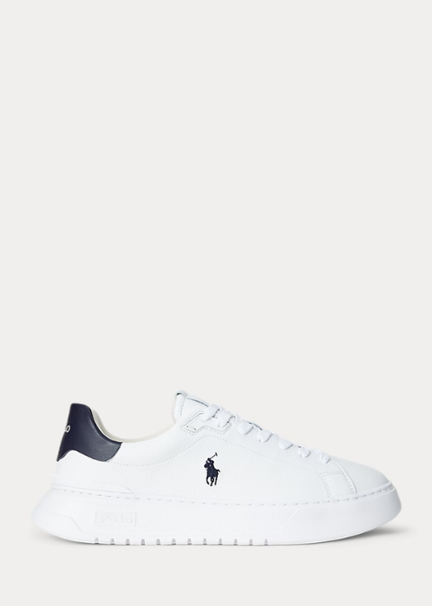 Deportiva RALPH LAUREN piel abatanada