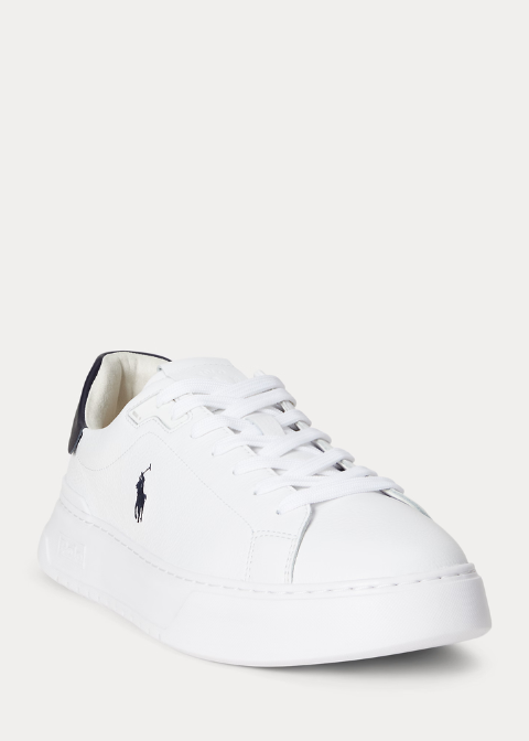 Deportiva RALPH LAUREN piel abatanada