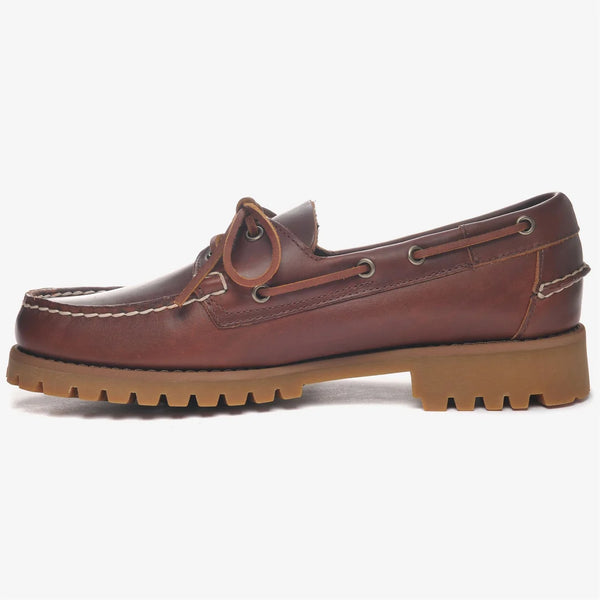 Mocasín SEBAGO marrón suela goma