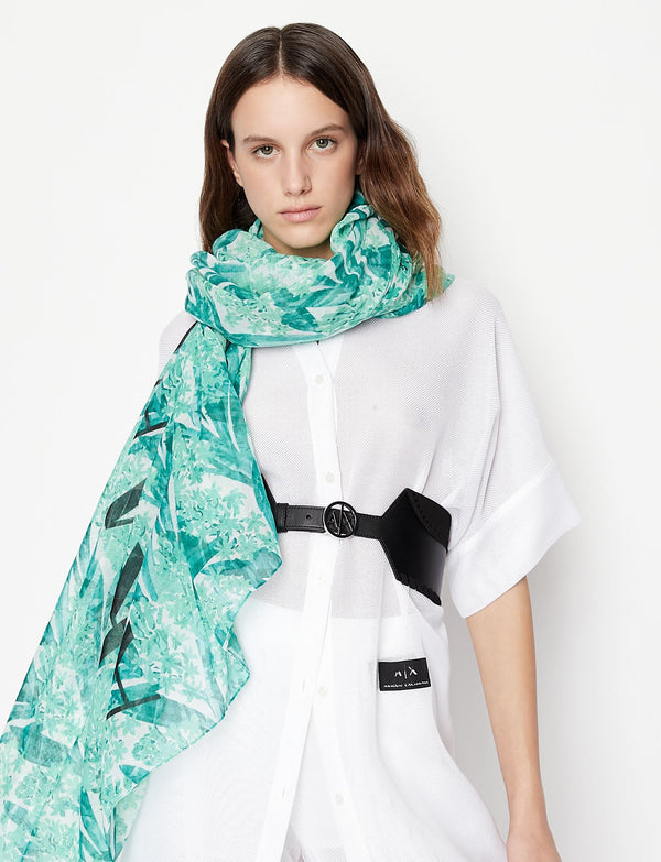 Foulard estampado