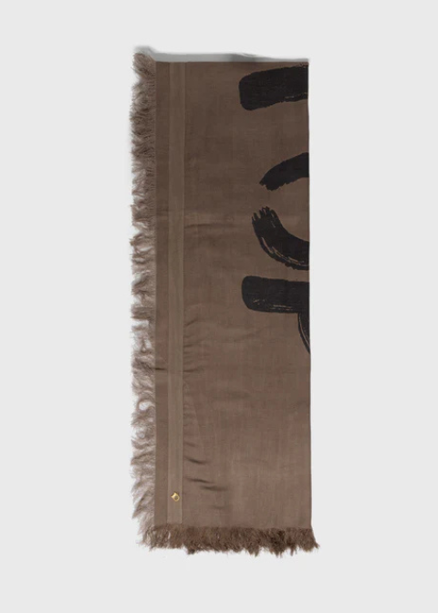 Foulard 10DAYS marrón