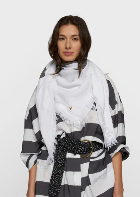 Foulard 10DAYS blanco