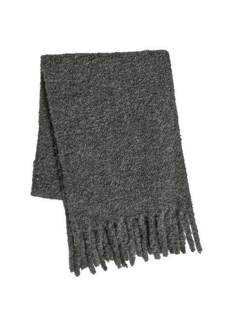 Bufanda VILA gris flecos