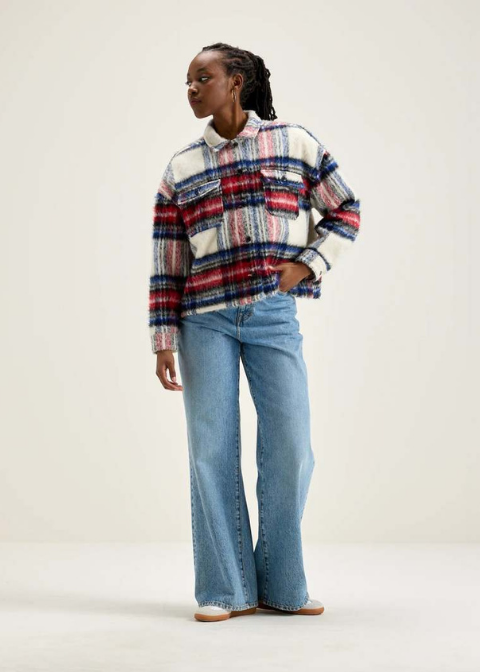 Chaqueta ESSENTIEL cuadros escoceses