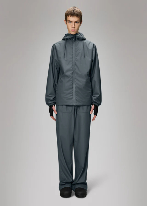 Chaqueta RAINS gris impermeable