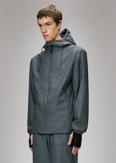 Chaqueta RAINS gris impermeable