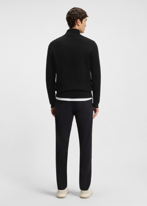 Chaqueta HUGO BOSS negro punto cremallera