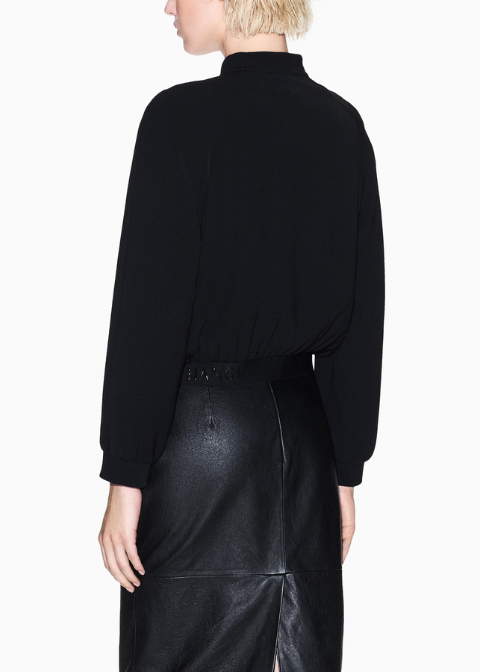 Bomber ARMANI EXCHANGE negra tejido chandal