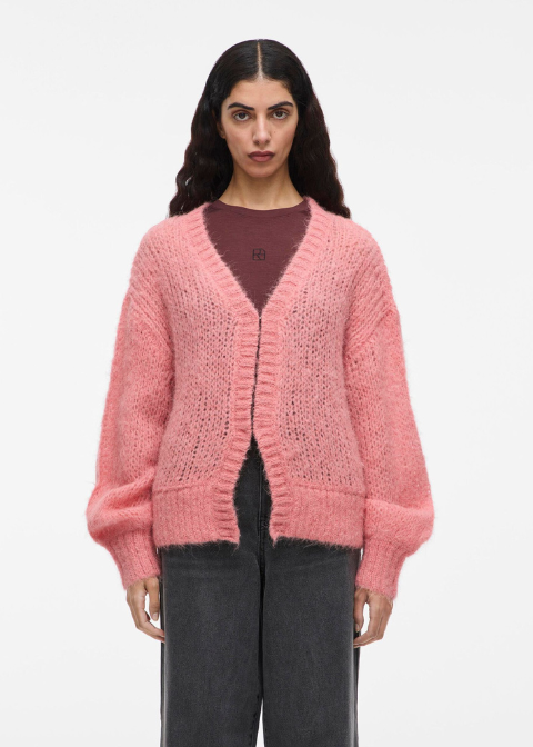 Cardigan ROUGE EDIT rosa punto