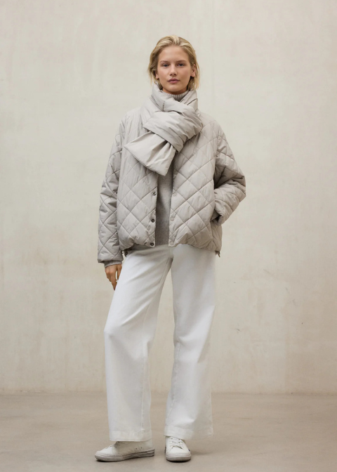 Chaqueta ECOALF acolchada bufanda