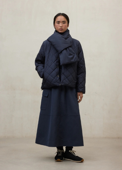 Chaqueta ECOALF reversible bufanda