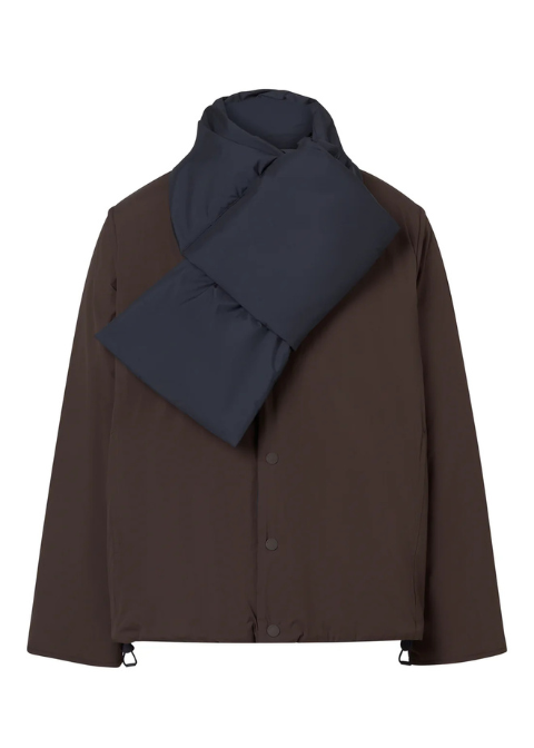 Chaqueta ECOALF reversible bufanda