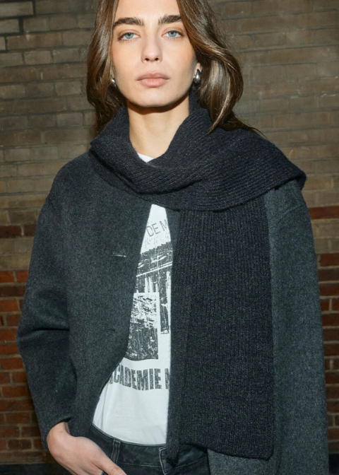 Chaqueta MOS MOSH gris oscuro