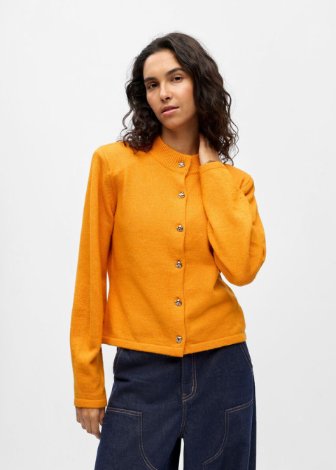Cardigan OBJECT naranja hombreras