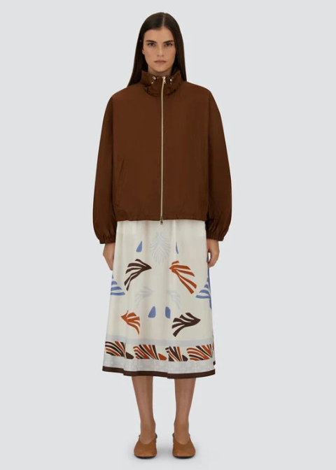 Chaqueta HERNO marrón nylon