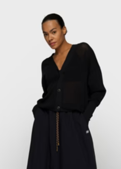 Chaqueta 10DAYS negro calado