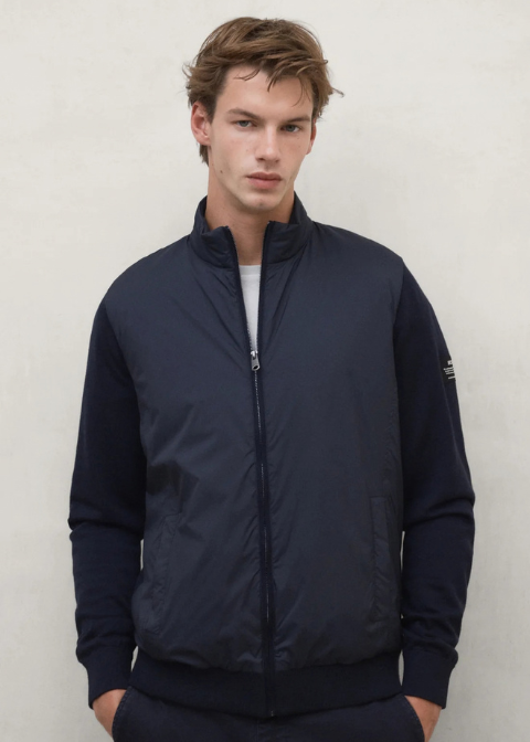 Chaqueta ECOALF alcolchada y punto