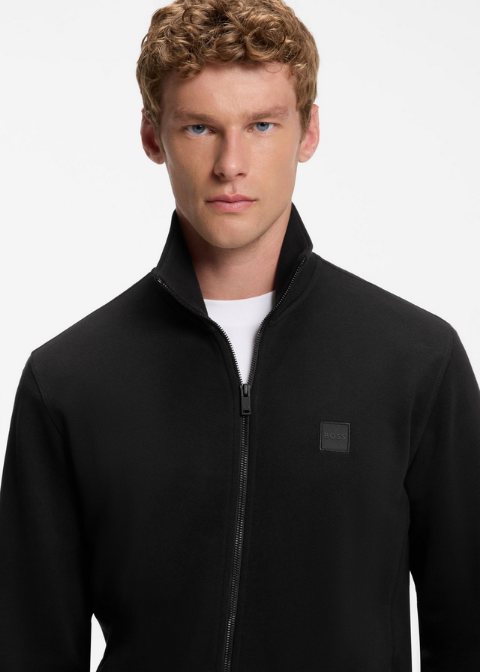 Chaqueta HUGO BOSS felpa de algodón y cremallera 
Cazadora HUGO BOSS felpa de algodón y cremallera