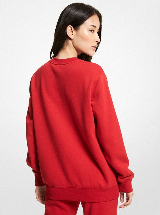 Sudadera roja algodón