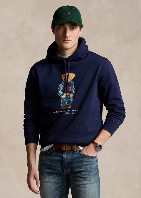 Sudadera oso azul marino