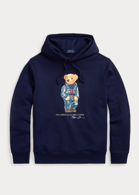 Sudadera oso azul marino