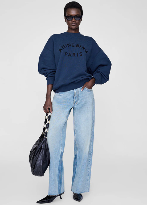 Sudadera Anine Bing azul