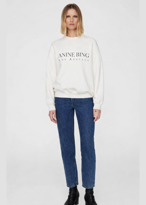 Sudadera Anine Bing blanco