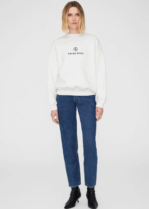 Sudadera Anine Bing blanco