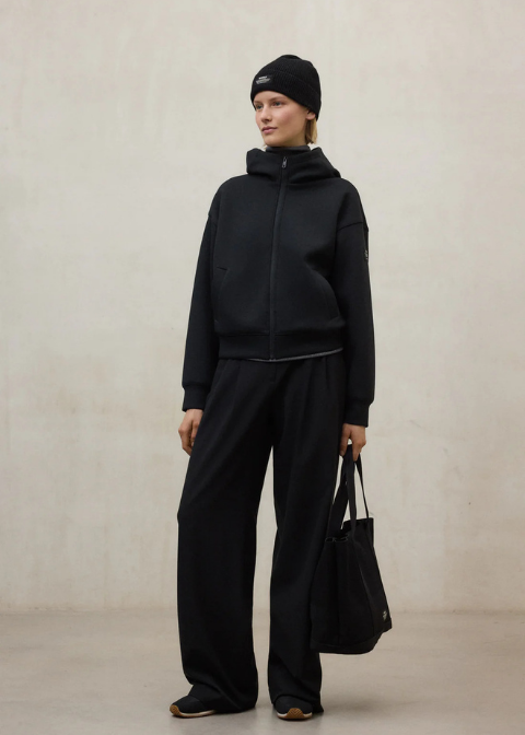 Sudadera ECOALF negra neopreno