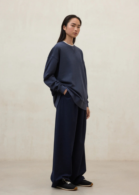 Sudadera ECOALF azul basica