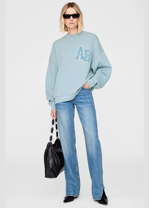 Sudadera ANINE BING azul pastel